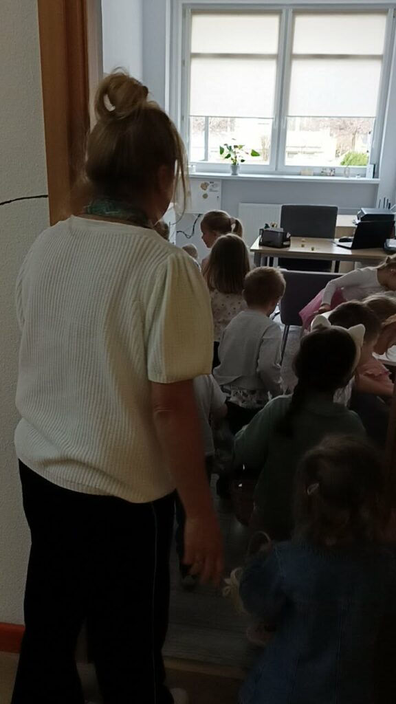 Wizyta Wielkanocnego Zajączka w naszym przedszkolu