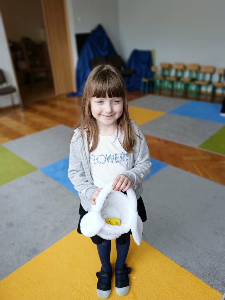 Wizyta Wielkanocnego Zajączka w naszym przedszkolu