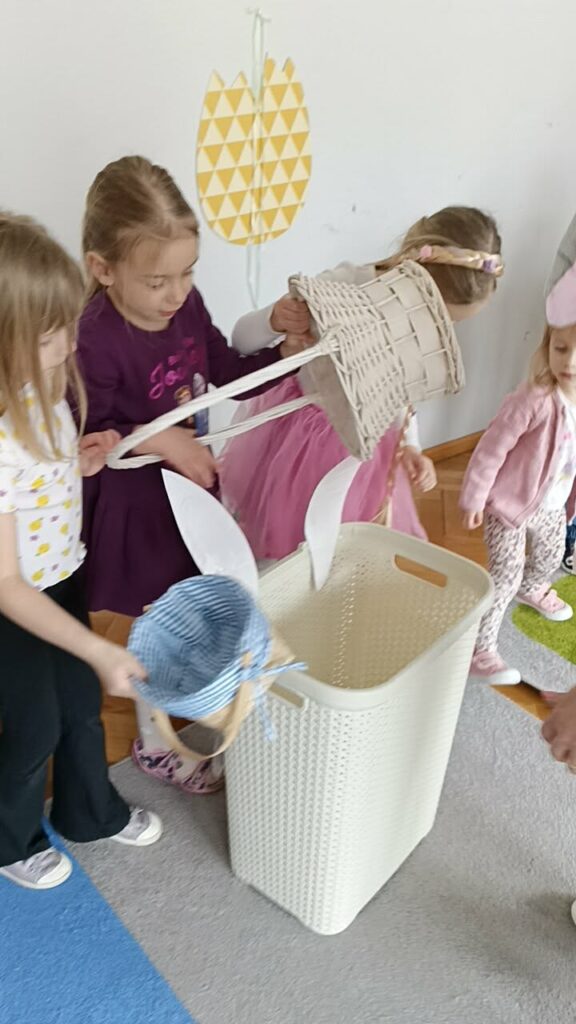 Wizyta Wielkanocnego Zajączka w naszym przedszkolu