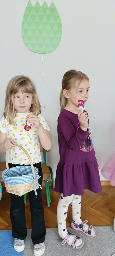 Wizyta Wielkanocnego Zajączka w naszym przedszkolu