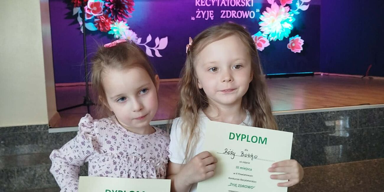 X Powiatowym Konkursie Recytatorskim „Żyję zdrowo”