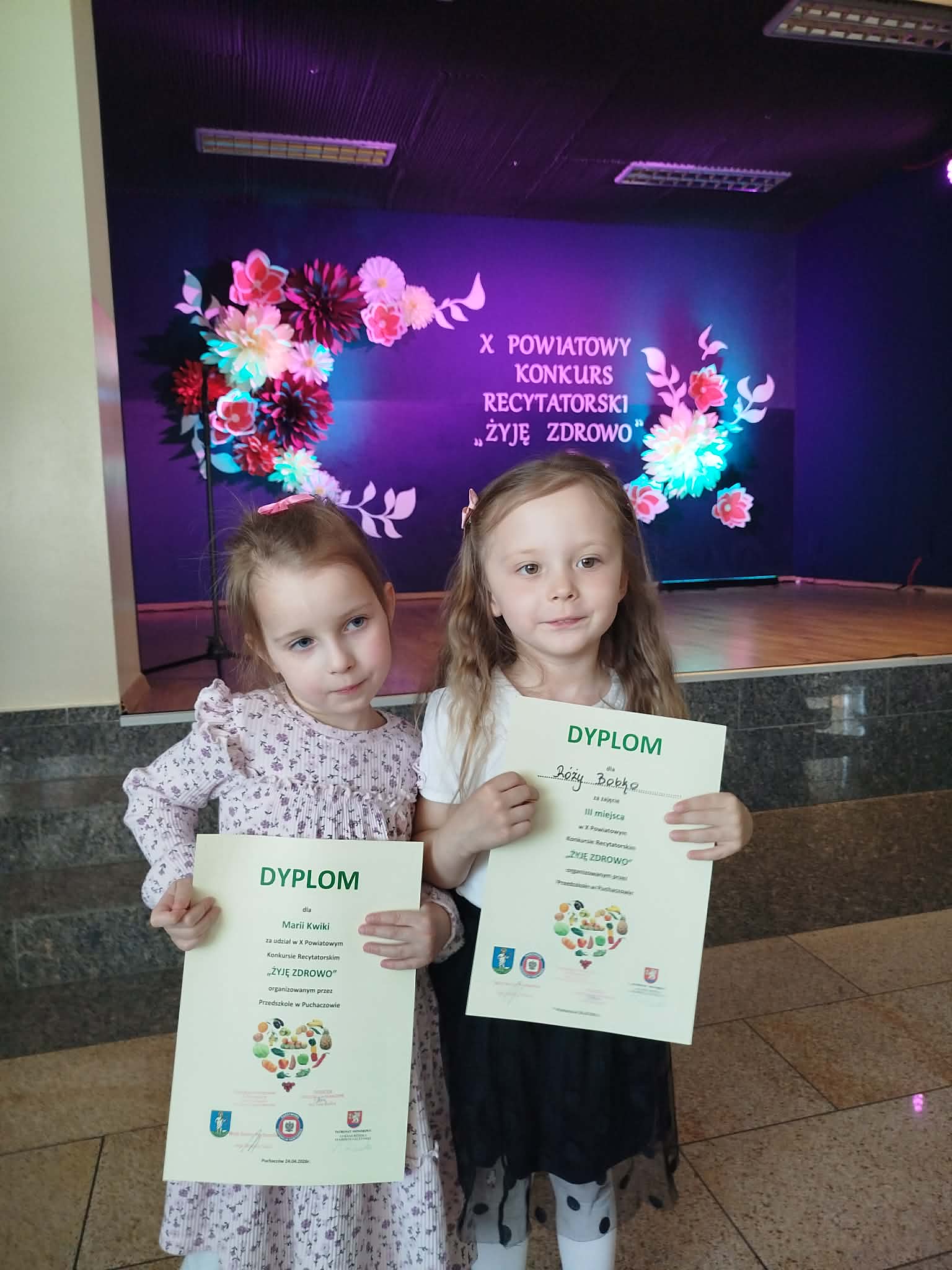 X Powiatowym Konkursie Recytatorskim „Żyję zdrowo”