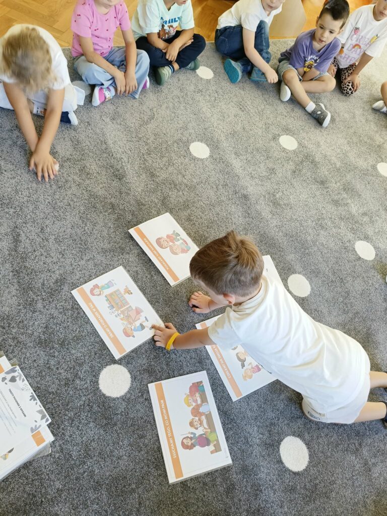 Pierwsze dni w przedszkolu – grupa „Motylki”