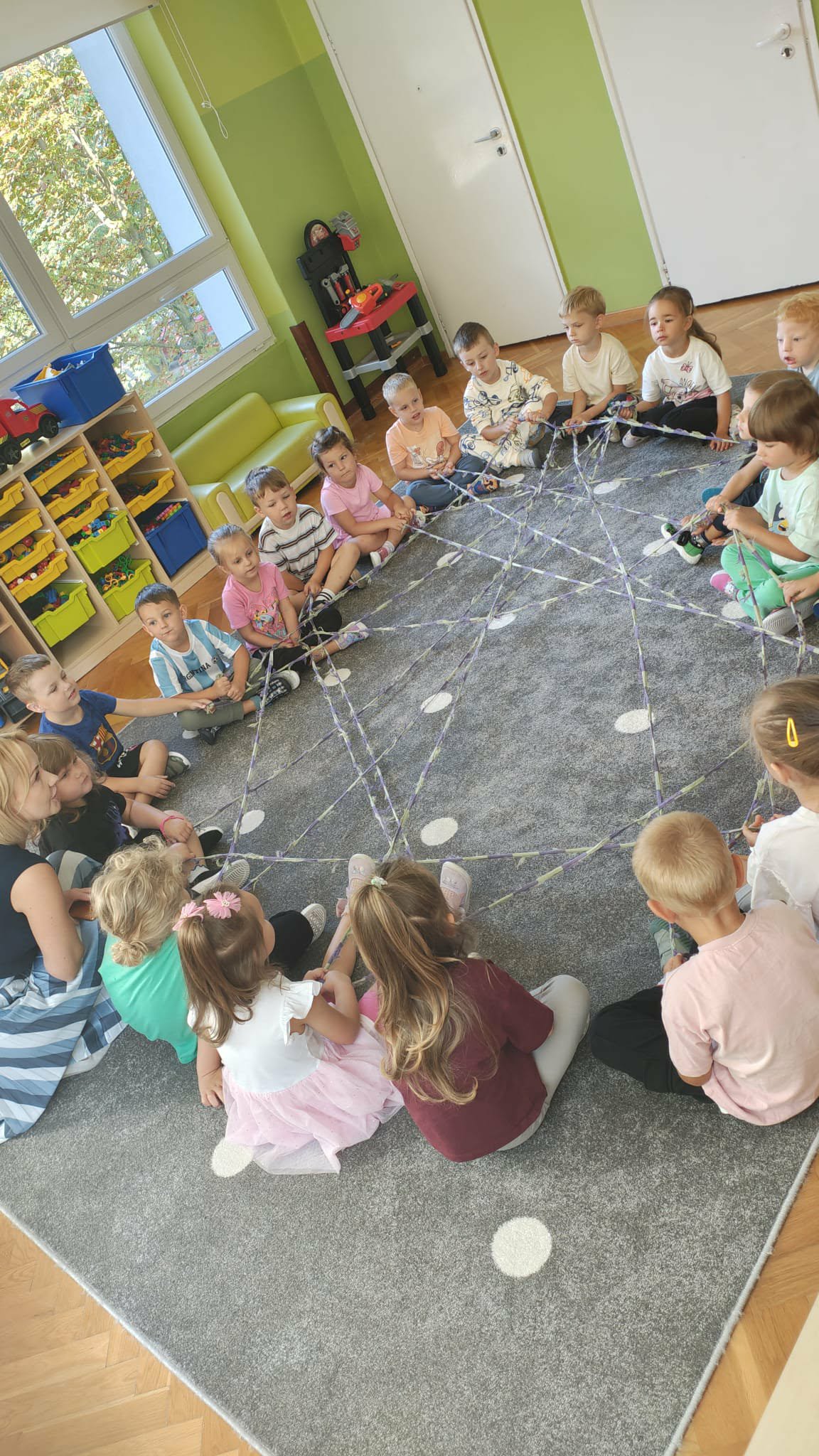 Pierwsze dni w przedszkolu – grupa „Motylki”