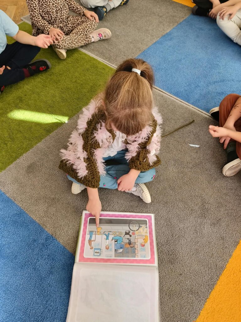 grupowe zajęcia logopedyczne biedronki
